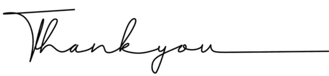 Thank you